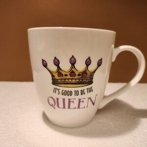 Pfalzgraff Crown Design "It's Good To Be The Queen" White Mug